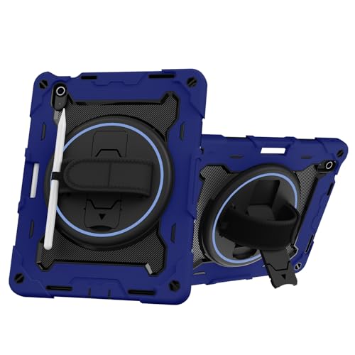 Coque iPad 11 2025 bleu foncé idéale pour le travail nomade
