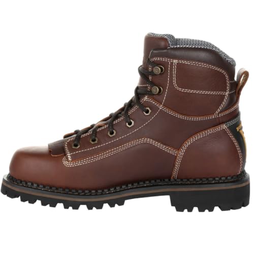Image of Georgia Boot Men's AMP LT Logger Low Heel Waterproof Work Boots