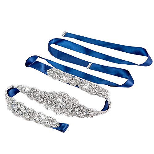 SIYWINA Cintura di Matrimonio Rhinestones Cintura Abiti da Sposa Accessori