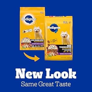 Pedigree with Tender Bites for Small Dogs Adult Dry Dog Food, Chicken and Steak Flavor, 14 lb. Bag Pedigree with Tender Bites for Small Dogs Adult Dry Dog Food Chicken and Steak Flavor 14 lb Bag