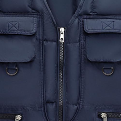 Gilet de travail multi-poches pour homme veste cargo légère outdoor