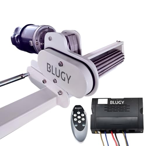 Blugy Caravan mover, aparca-caravanas, hasta 2.500kg, control remoto, giro 360, camping, autocaravana, camper, manual incluido, Tracción en Ambas Ruedas, Maniobras Precisas, 15% de Pendiente