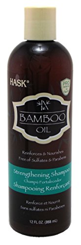 Hask Shampoo Bamboo Oil Strengthening 12oz (2 Pack)