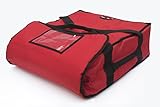 Polyester Insulated Pizza / Food Delivery Bag 16″ - 18″ Professional Pizza Delivery Bag- Moisture Free- Holds Multi Pizza Boxes.