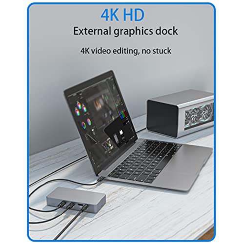 Caja externa para disco duro M.2 Dual NVME 3 bahías USB 3.0 miniatura 3