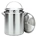 Bayou Classic 1200 120-Quart Aluminum Stockpot with Boil Basket