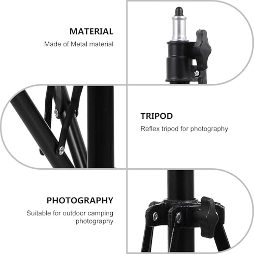 Trípode extensible COLLBATH plegable para transmisión estable 5