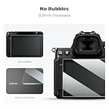 K&F CONCEPT Screen Protector Compatible with Nikon Z50 II/ Z5/ ZF/ Z6/ Z6 II/ Z7/ Z7 II Camera Accessories 3 Pack, 0.3mm 9H Hardness Tempered Glass Anti-Scrach with Hot Shoe Cover Cleaning Cloth - Image 6