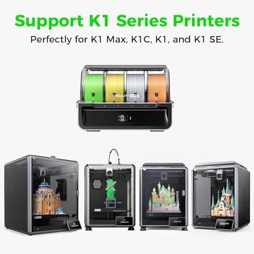 Image of Official Creality K1 Series CFS Upgrade Accessory Kit and Creality CFS Filament System, Multi-Color Printing Upgrades Accessories with Filament System for K1 SE,K1C, K1 Max 3D Printers