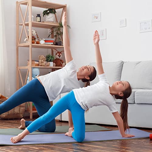 Willit Girls Leggings Athletic Youth Kid's Dance Running Yoga Leggings Pants Active Compression Tights With Pockets Black S #TOP5