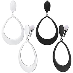 Teardrop-Silver&Black