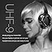AYVVPII Professional Silent Disco LED Wireless Headphones and RF LED Silent Disco Earphones for iPod MP3 DJ Music Pary Club (30 led Headphone + 3 Transmitter)