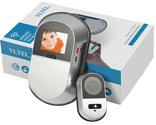 Vi.Tel. E0551 12 Spioncino Digitale Wi-Fi, Argento