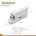 INOZTO Electric Stapler, Batteries or USB Powered. Intellignet Automatic Sensor Stapler for up to 20 Sheets, 20 Pages per Second with Staple Remover & Anti-Slip Base, Compatible with Bostitch Staples