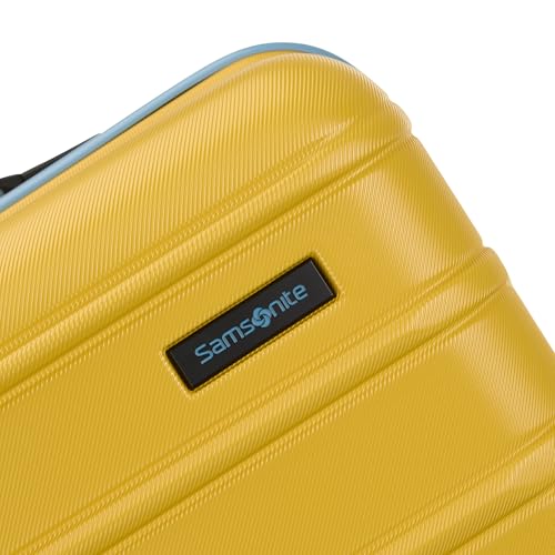 Image of Samsonite Omni 2 Hardside Expandable Luggage with Spinner Wheels, 2-Piece Set (19 /24), Sunflower Yellow