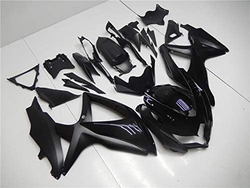 Miniatura 3 de Carenado de carrocería negro mate brillante de plástico apto para Suzuki 2008 2009 2010 GSXR 600 750 inyección ABS nuevo Aftermarket Kit de marco 08