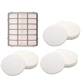 Eztronics Corp 3 Foam & Felt + 1 Hepa Filters, Shark Navigator Rotator Professional Upright Vacuum...