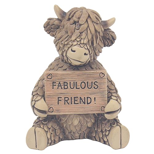 Lesser & Pavey Christmas Hughie Highland Cow Fab Friend Home