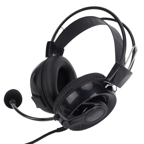 VBESTLIFE �}�C�N�t�� USB �w�b�h�Z�b�g�A�������x�T�E���h�A120 �x��]�\�ȃu�[���}�C�N�A�I�����C�����Ɨp�̌y�ʂŉ��K�ȃw�b�h�t�H���A���ꎎ���A���y�Đ�
