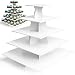 The Smart Baker® 5 Tier Square Cupcake Stand Holds 100+ Cupcakes "As Seen on Shark Tank"