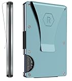 Ridge Wallet For Women - Minimalist Small Wallet for Women, RFID Protection, Slim, Perfect Size, Pocket Fit, Holds up to 12 Cards