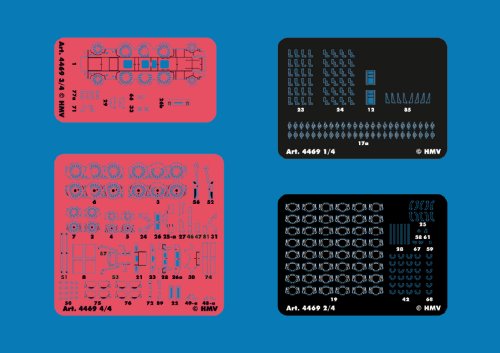 Preisvergleich Produktbild HMV 4469 Lasercut-Detailset für BR23