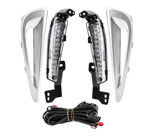 Feux Antibrouillard LED Premium Toyota Prius 2019-2023 Finition Chrome