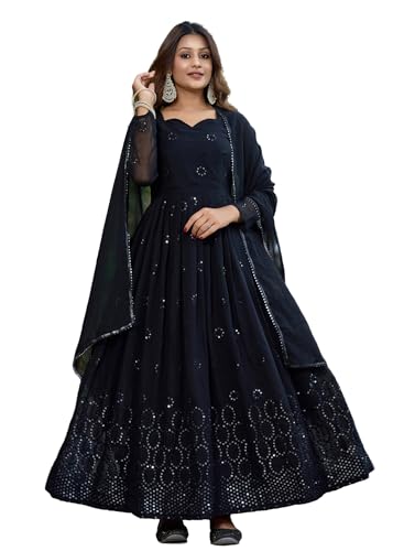 Image of KEDARFAB Women Anarkali Kurta With Dupatta Set