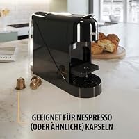 Tristar Kapsel-Kaffeemaschine, 0,8 l Wassertank, 1400 W, kompatibel mit Nespresso Kapseln, abnehmbare Abtropfschale, automatische Abschaltung, CM-2302 – Ansicht 4