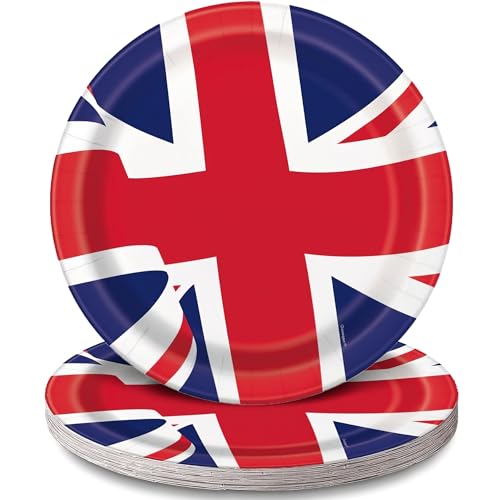 Unique Party 28797 Foil Balloon-45 cm-Union Jack Party Multicolour