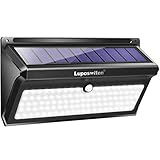 New Model - 16 LED Motion Sensor Solar Light. Dusk to Dawn Security Lighting for Outdoors. Ideal for Walkway, Garden, Yard, Deck, Patio, Fence and Outdoor. External On/off Switch.