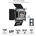 GVM Led Bi-Color Video Lights with APP Function, Variable CCT 2300K-6800K and 10%-100% Brightness with Digital Display for Video Studio Shooting, CRI97+ TLCI97 Led Light Panel +Barndoor