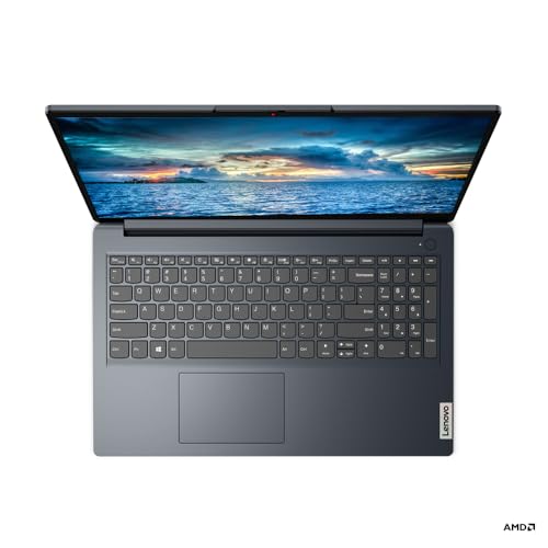 Image of Lenovo 2025 Portable Laptop, 15.5'' FHD IPS Display, AMD Ryzen 3 Processor Up to 4.09GHz, 8GB LPDDR5, 256GB SSD, Super Fast WiFi 6, Windows 11 OS, Dale Blue (Renewed)
