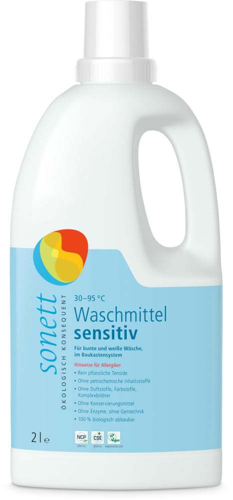 Waschmittel sensitiv 30-95°C 12 x 2 L