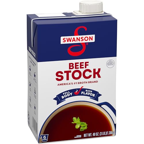 Swanson Beef Stock, 48 oz Carton