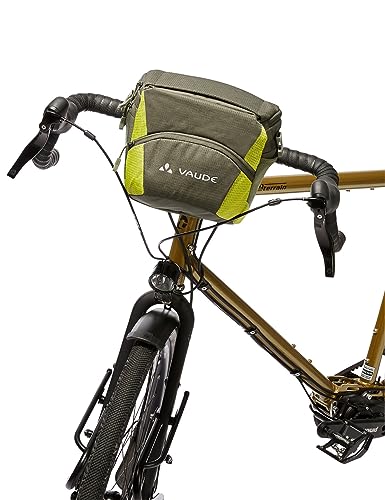 VAUDE OnTour Box M Lenkertasche Fahrrad 4 L, KLICKfix Ready, Khaki – Ansicht 4
