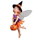 Hallmark Keepsake Halloween Ornament 2020, Sweet Witch Fairy (1599QFO5271)