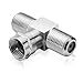 Produktbild Sat-Adapter T-Stück Verteiler 1-x F-Stecker / 2-x F-Kupplung