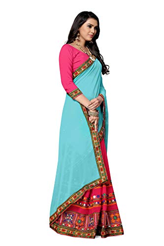 Image of SERONA FABRICS Ethnic Saree (or) Sari for Women, Ideal for Wedding, Party, Festive & Daily Wear