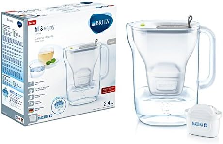 BRITA Style Lime Water Filter Jug with Maxtra+ grey