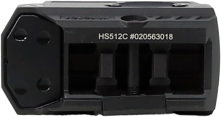 Holosun HS512C Multi-Reticle Circle Dot Enclosed Reflex Sight w/Solar Failsafe and Shake Awake, Designed for Rifle and Carbine, 2 MOA Dot