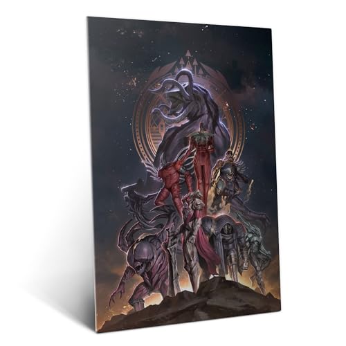 Displate Metal Poster Destiny Raid Bosses Pantheon Wall Art M