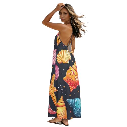 Robe de plage femme dos ouvert légère contre la chaleur des vacances d'été