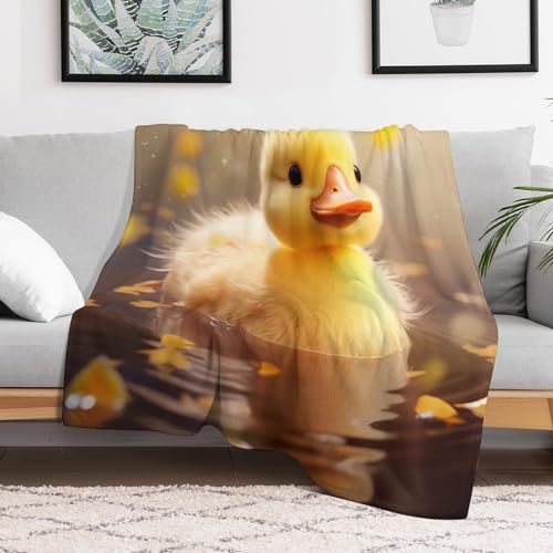 Manta de franela de forro polar Little Yellow gris 180x200 cm para sofa y salon 3