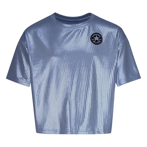 Converse Girl's Boxy Foil Knit Top (Big Kids)