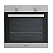 Hotpoint GA3 124 IX HA forno Forno elettrico, Forno a gas naturale 75 L 3700 W Nero, Acciaio inossidabile A+