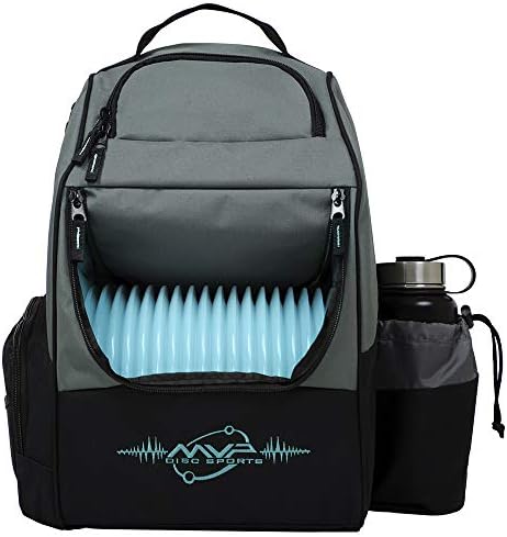 MVP Disc Sports Backpack Shuttle Bag (Gray/Teal)