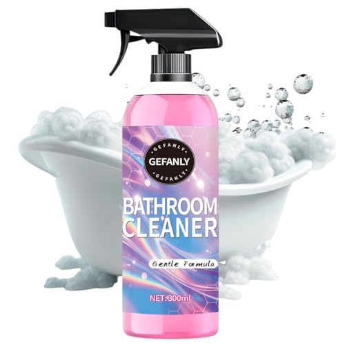 Maxigon Gefanly Bathroom Cleaner,Non Toxic,Effectively Removes Soap Stains,Scale,Multi-Purpose Bathroom Descaler