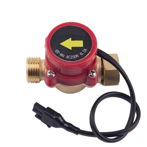 Interruptor de sensor de flujo HT-120 de 60W en latón con rosca 26mm-20mm 3