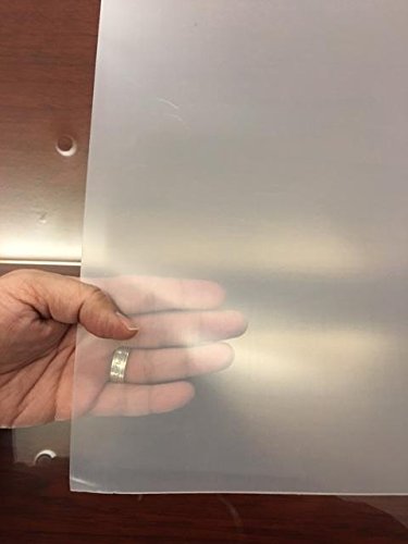1 Flexible Translucent Ldpe Plastic Sheet 48X24X1/30 (0.03) Diy Stencil Pattern #TOP5